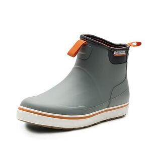 GRUNDENS MEN’S DECK-BOSS ANKLE BOOT | DURABLE, WATERPROOF, MONUMENT GREY, M 12